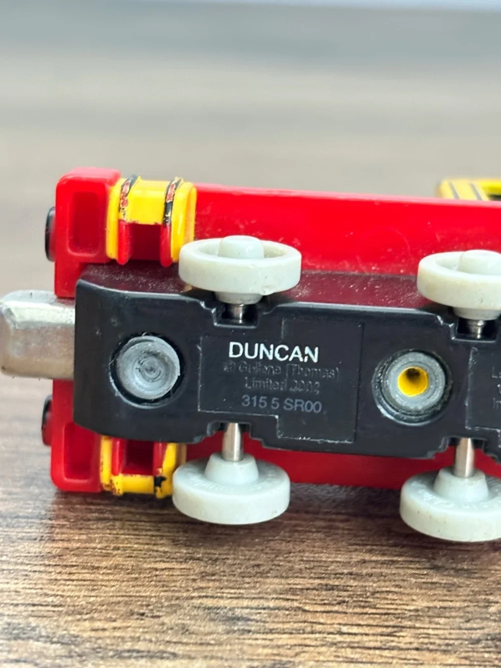 Thomas the Tank Engine Friends Duncan Take Along Die Cast Engine Car Toy 2002